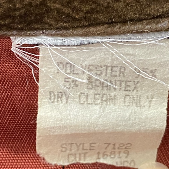 🤎VINTAGE • brown suedette jacket - Picture 5 of 6